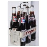 Metal 16 oz Pepsi Soda Caddy/Carrier