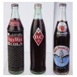 Lot of RC Cola and More Soda Bottles with Product