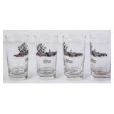 4 Biltmore Dairy Farms Juice Glasses