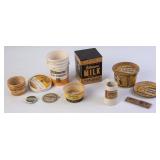 4 Biltmore Pint Ice Cream Cartons w/Lids & More