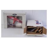 NIB 2 Pepsi Die Cast Airplane Banks