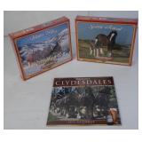 2 Budweiser Puzzles and 2012 Calendar