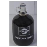 Pepsi One Gallon Syrup Bottle with Contents