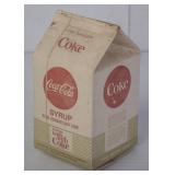 Coca-Cola One Gallon Syrup Cardboard Carton