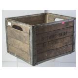 Biltmore Dairy Farms Wood Crate
