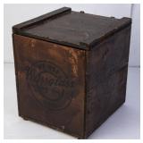 Weissglass Milk Lidded Wood Porch Box