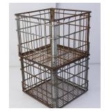 2 Biltmore Dairy Wire Milk Crates