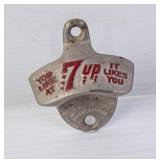 7up Wall Mount Bottle Opener