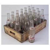 Pepsi 24 Cell Wood Crate with Bottles
