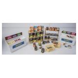 Vintage Grocery Shelves w/Items to Sell