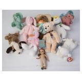 Lot with Beanie Babies, My Little Ponies & More
