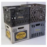 Lot of 4 Biltmore Plastic Crates