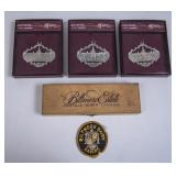 Biltmore Ornaments, Dominoes & Uniform Patch
