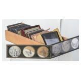 Lot of Vintage Magic Lantern Slides