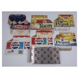 Lot of uncut Pepsi Bottle Caps and