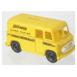 Biltmore Dairy Yellow Plastic Bus Bank