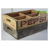 Pepsi 4 Cell & RC Open Wood Crates