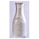 Davidson Creamery Embossed Round Pint Milk Bottle
