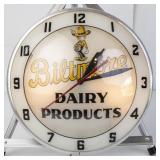 Biltmore Dairy Double Bubble Winky Clock