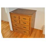 Chest Of Drawers, 4 Over 2, 34x25x36t, Good Cond.