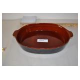Casserole Pan, Brown, 16"