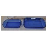 2 Pyrex Pans, 2 Qt. And 3 Qt.