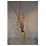 17" Floor Vase With Installation.