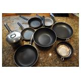 Assorted Pots And Pans Set.