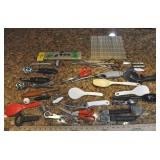 Assorted Kitchen Gadgets, Ice Cream Scoops,