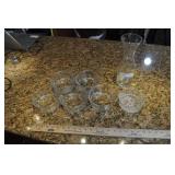 Glassware, Bowls And Carafe.