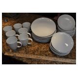 White Porcelain China Bundle, Home,