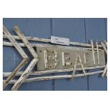 Beach That-a-way Sign.