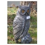 Owl Garden Bully, Plastic.