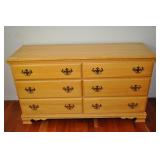 Chest Of Drawers, Light Wood, 6 Drawers,