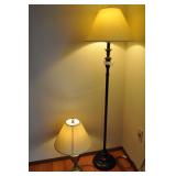 Floor Lamp And Table Lamp