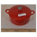 Castiron/enamel Dutch Oven. Mario Batali, Red