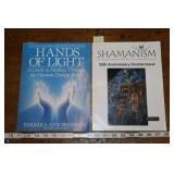 2 Books -Hands Of Light A Guide To Healing Throu
