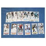 40 Football Cards -1992 Gameday Bookmark Oversize