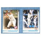 Vladimi Guerrero Jr.  2 Rookie Cards  Topps Up