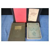 4 Song Books And A Pamphlet With Music.  One Hund