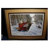 Signed And Numbered Print By Paul Calle, Chance