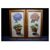 2 Original Flower Paintings By Annie Lapoint