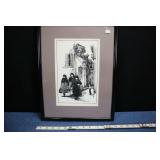 Signed And Numbered Print J. Roberts