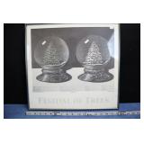 Mezotint By Byron H. Bratt, Festival Of Trees