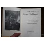 Poems Of The Midwest Carl Sandburg Signed Hc