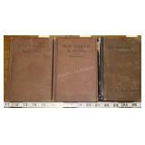 Three Algebra Teaching Books 1st Ed 1878,1898