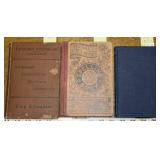 Antique English And Spelling Book Collection Of 3;