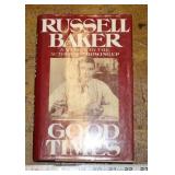 The Good Times By Russell Baker 1st Ed Hc