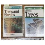 2 Peterson Field Guides - Trees And Shrubs And Wes