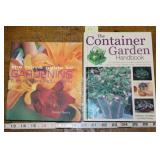 2 Gardening Books -Home Guide To Gardening Techni